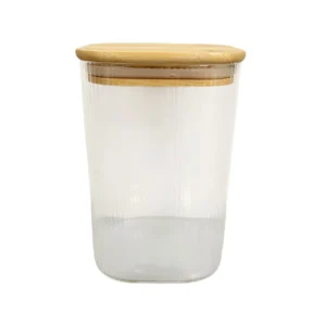 Frasco Vidrio Cuadrado Mediano 700 Ml