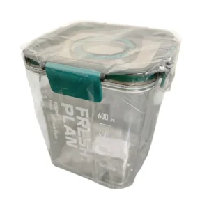 Frasco Acrílico Cuadrado 900 Ml