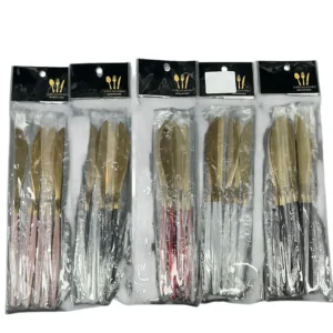 Cuchillos X6 Dorado