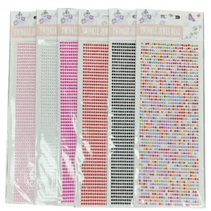 Sticker Strass Color 3Mm