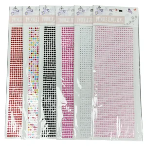 Sticker Strass Color 4Mm