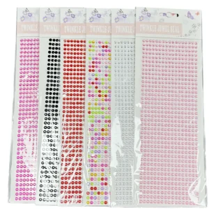 Sticker Strass Color 5Mm