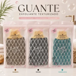 Guante Exfoliante Texturizado