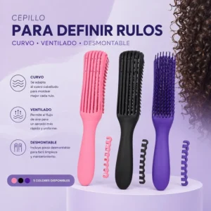 Cepillo para definir rulos