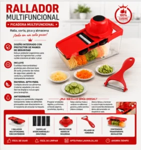 Rallador multifuncional