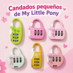 Candado Pequeño con Combinación My Little Pony