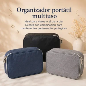 Organizador Portátil Multiuso con Combinación para Viaje