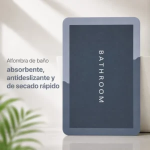 Alfombra de Baño Antideslizante Azul