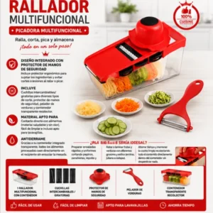 Rallador multifuncional