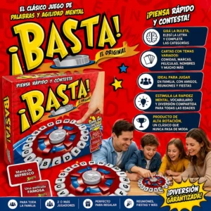 Basta (El clásico juego de palabras y agilidad mental)