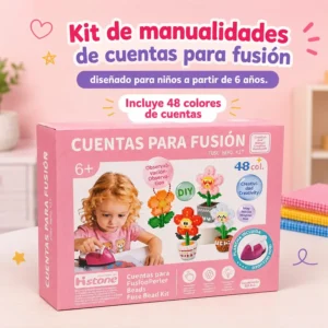 Kit de Cuentas para Fusión con Plancha 48 Colores