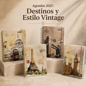 Agendas 2027 Destinos y Estilo Vintage