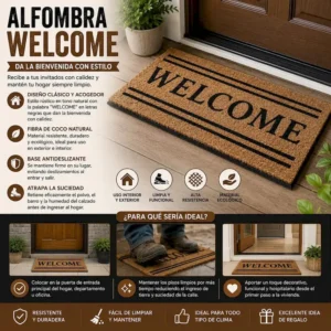 Alfombra Welcome