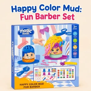 Happy Color Mud Fun Barber Set