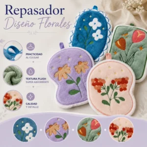 Repasador Diseno Florales
