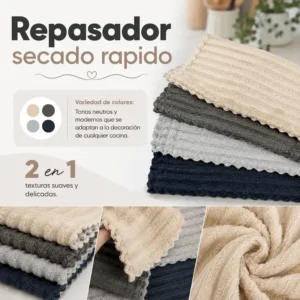 Repasador Secado Rapido