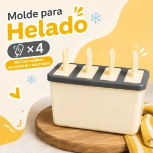 Molde para Helado x4 gris