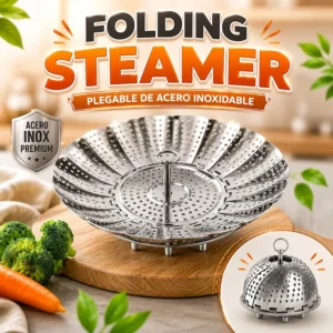 Folding Steamer Plegable