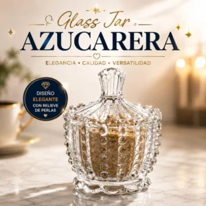 Azucarera de vidrio