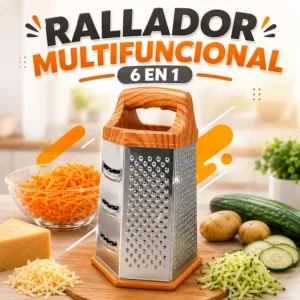 Rallador Multifuncional 6 en 1