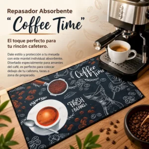 mantel individual coffee time