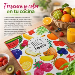 mantel individual frutas