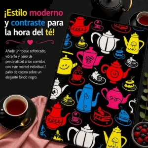 mantel individual té moderno