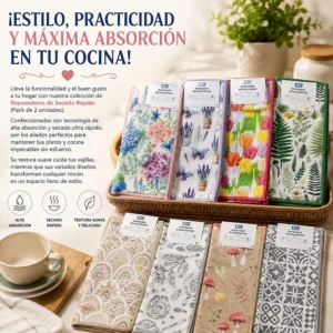 Repasador secado rápido