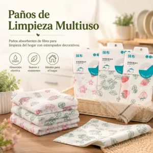 Paños de limpieza multiuso