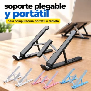 Soporte Plegable Portátil para Computadora o Tableta