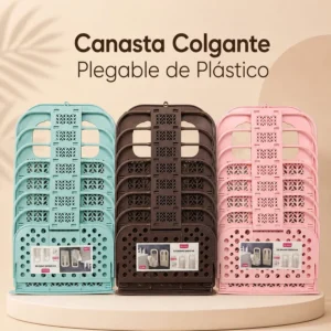 Canasta Colgante Plegable de Plástico