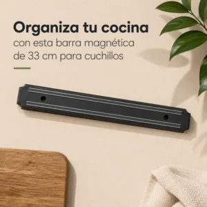 Barra Magnética para Cuchillos 33cm