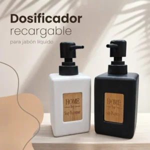 Dosificador Recargable para Jabón Líquido Home
