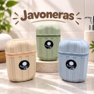 Jabonera Portátil con Tapa Sunbloom