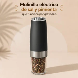 Molinillo Eléctrico de Sal y Pimienta por Gravedad