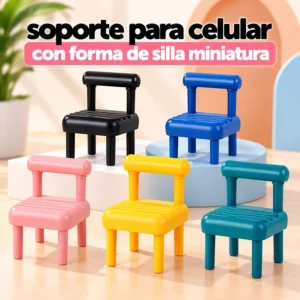 Soporte para Celular con Forma de Silla Miniatura