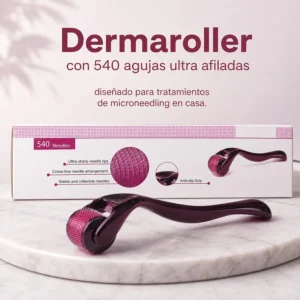 Dermaroller 540 Agujas para Microneedling