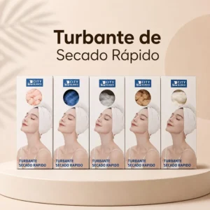 Turbante de Secado Rápido para Cabello