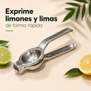 Exprimidor Manual de Limones y Limas de Acero Inoxidable