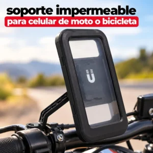 Soporte Impermeable Magnético para Celular de Moto o Bicicleta