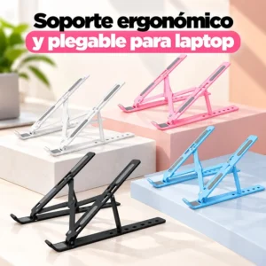 Soporte Ergonómico Plegable para Laptop