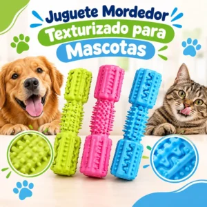 Juguete Mordedor Texturizado para Mascotas