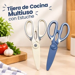 Tijera de Cocina Multiuso con Estuche