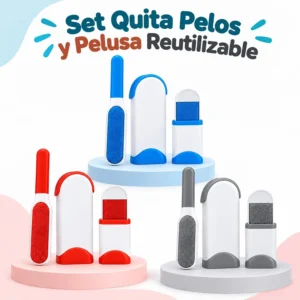 Set Quita Pelos y Pelusa Reutilizable