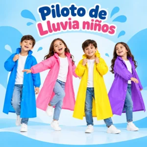 Piloto de Lluvia para Niños