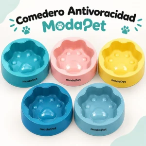 Comedero Antivoracidad ModaPet