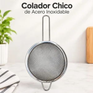 Colador Chico de Acero Inoxidable
